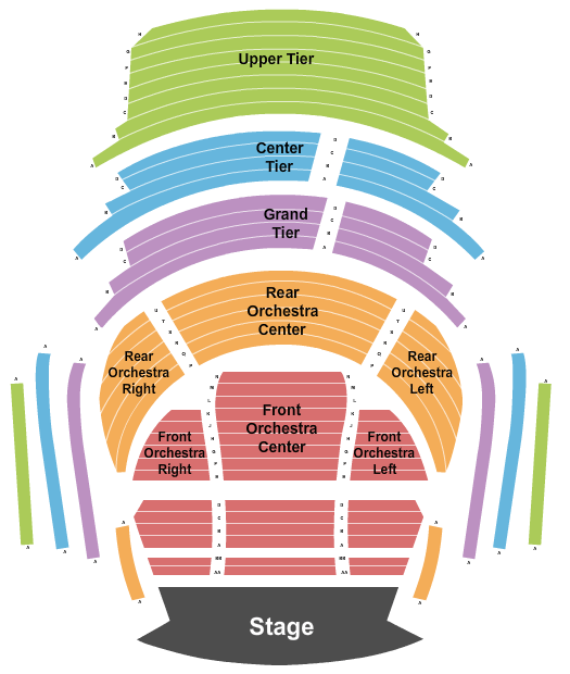 Dr. Phillips Center Nutcracker Seating Chart